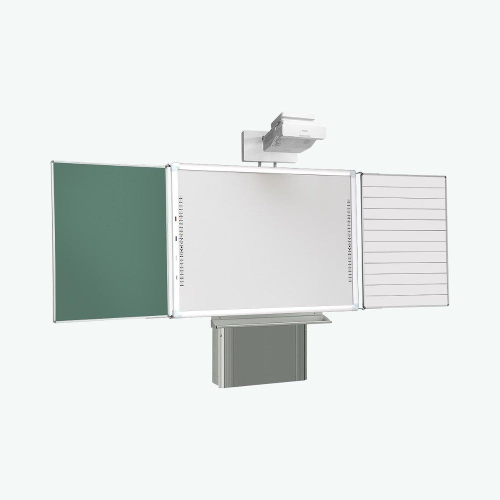 EliteBoard Wings szett LASER - Ultra rövid vetítés EB-760W/Függőleges