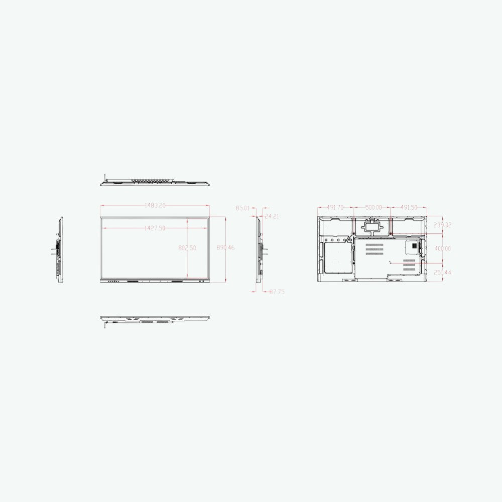 AiO ElitetouchCapacitive TV 65"