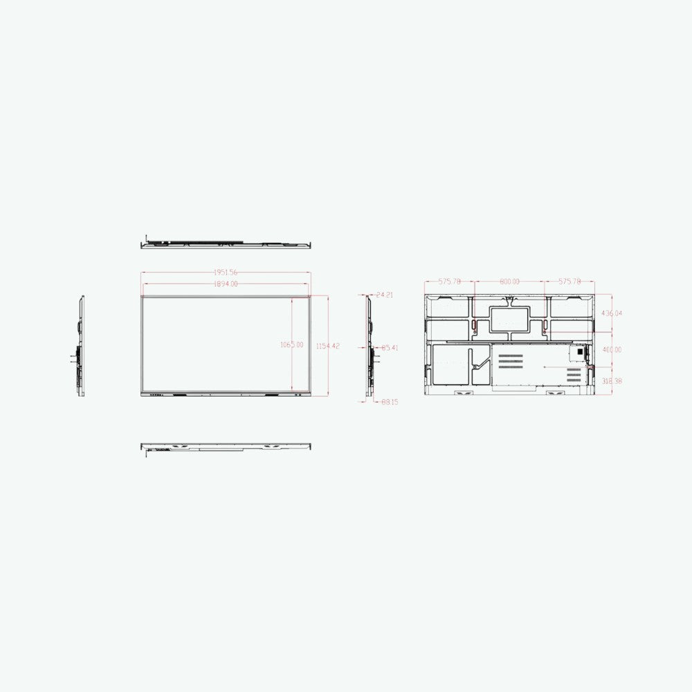 EliteDisplayKapacitív 4. generáció 86”