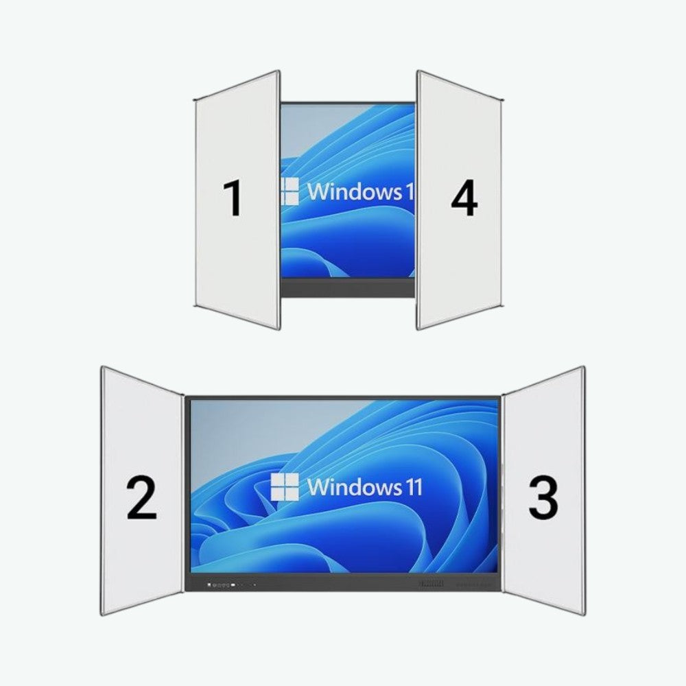 EliteTouch 86” SZÁRNYAK / FIX